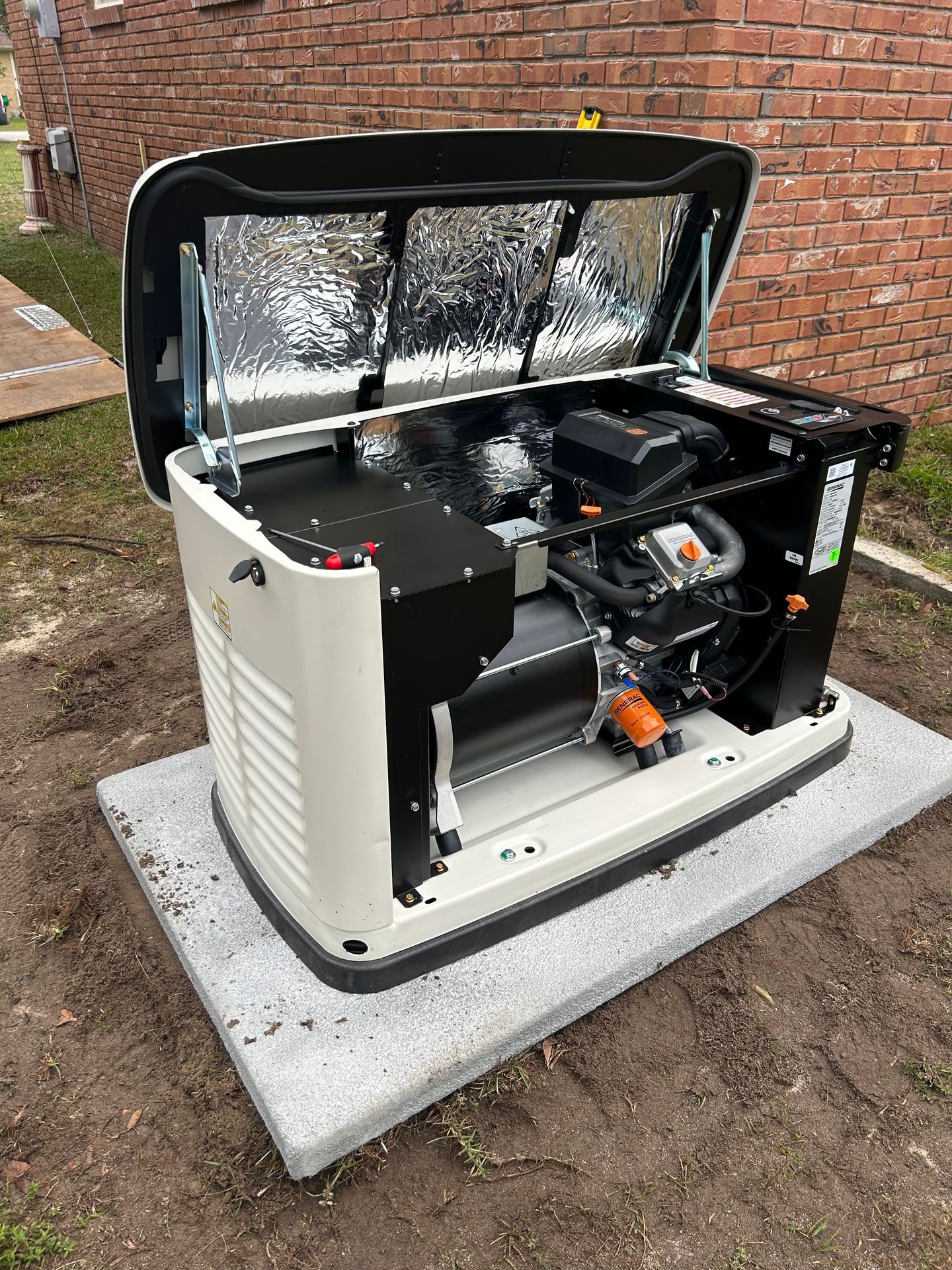 Our team provides reliable whole home generator installations to ensure your home remains powered during outages. We handle everything, from selecting the right unit to installation and maintenance.