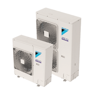 Daikin VRV IV-S Series outdoor multi-zone ductless unit.