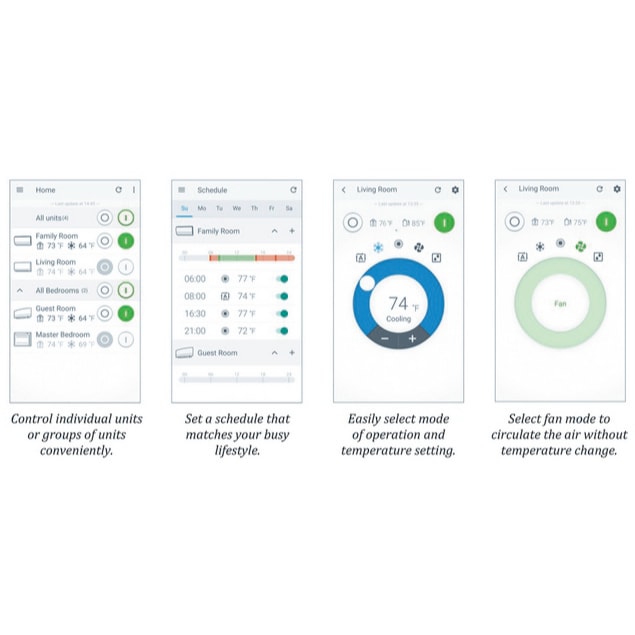 Daikin Comfort Control App.