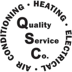 Quality Service Company. Air conditioning, heating, electrical.