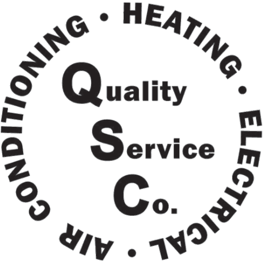 Quality Service Company. Air conditioning, heating, electrical.