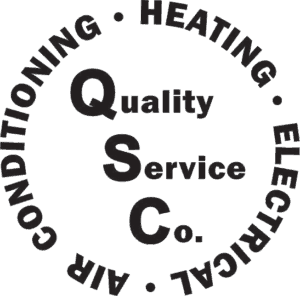 Quality Service Company. Air conditioning, heating, electrical.