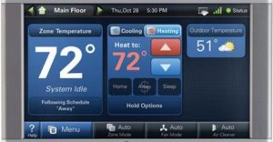 Trane XL824 Wi-Fi Thermostat.