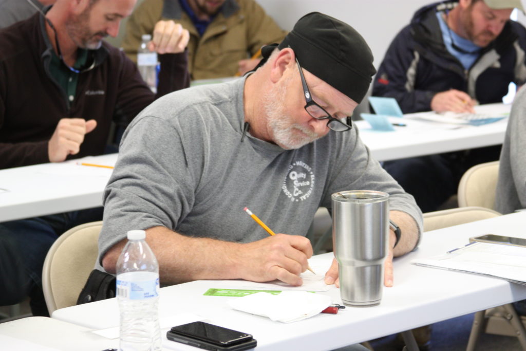 HVAC training at Johnstone Supply.