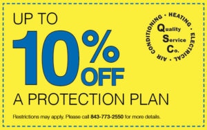 up to 10% off a protection plan