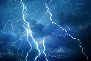 lightening during storm affecting air conditioner