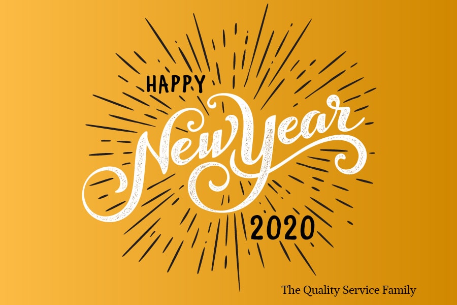 Happy new year from Quality Service Company.