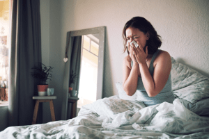 is your ac helping with your allergy symptoms?