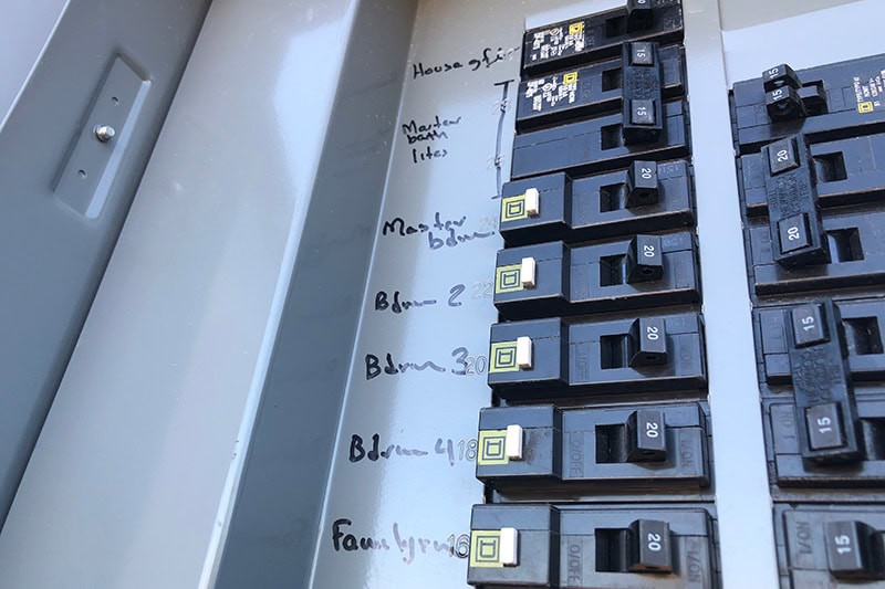 5 Reasons to Upgrade Your Electrical Panel. A photo of an electrical box.